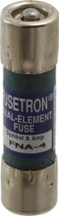 Cooper Bussmann - 250 VAC, 4 Amp, Time Delay Pin Indicator Fuse - Fuse Holder Mount, 1-1/2" OAL, 10 at 125 V kA Rating, 13/32" Diam - Americas Tooling