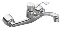 Moen - Wall Mount, Kitchen Faucet with Spray - One Handle, Lever Handle, Standard Spout - Americas Tooling