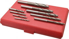 Cleveland - #32 to #6 Wire Compatible, High Speed Steel, Solid Pilot Counterbore Set - Americas Tooling