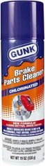 Gunk - Chlorinated Brake Parts Cleaner - 19 oz Aerosol Can - Americas Tooling