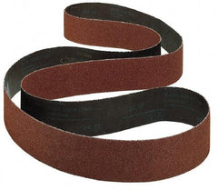 3M - 25" Wide x 75" OAL, Aluminum Oxide Abrasive Belt - Aluminum Oxide, Medium, Nonwoven, Series SC-BL - Americas Tooling