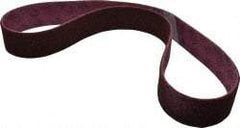 3M - 2-1/2" Wide x 60" OAL, Aluminum Oxide Abrasive Belt - Aluminum Oxide, Medium, Nonwoven, Series SC-BL - Americas Tooling