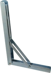 Knape & Vogt - 750 Lb Capacity, Anachrome Steel Coated, Shelf Bracket - 12" Long, 0.5906" Wide - Americas Tooling