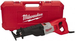 Milwaukee Tool - 3,000 Strokes per Minute, 3/4 Inch Stroke Length, Electric Reciprocating Saw - 120 Volts, 12 Amps - Americas Tooling