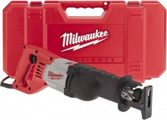 Milwaukee Tool - 3,000 Strokes per Minute, 1-1/8 Inch Stroke Length, Electric Reciprocating Saw - 120 Volts, 12 Amps - Americas Tooling