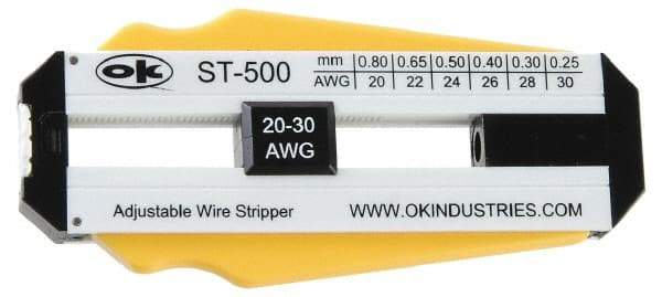 Jonard Tools - 30 to 20 AWG Capacity Precision Wire Stripper - Polycarbonate Handle - Americas Tooling