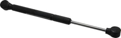 Made in USA - 0.24" Rod Diam, 0.59" Tube Diam, 50 Lb Capacity, Hydraulic Dampers - Compression, 10.02" Extended Length, 3" Stroke Length, Plastic Ball Socket, Chrome-Plated Piston - Americas Tooling