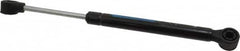 Made in USA - 0.24" Rod Diam, 0.59" Tube Diam, 50 Lb Capacity, Hydraulic Dampers - Extension, 10.2" Extended Length, 3" Stroke Length, Plastic Ball Socket, Chrome-Plated Piston - Americas Tooling