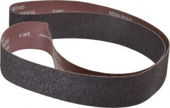 Norton - 2" Wide x 60" OAL, 36 Grit, Aluminum Oxide Abrasive Belt - Aluminum Oxide, Very Coarse, Coated, Series R228 - Americas Tooling