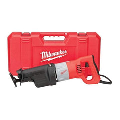 Milwaukee Tool - 3,000 Strokes per Minute, 1-1/4 Inch Stroke Length, Electric Reciprocating Saw - 120 Volts, 13 Amps, 1 Blade - Americas Tooling