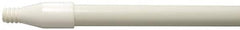 Weiler - 60 x 0.0833" Fiberglass Squeegee Handle - Threaded Connection, White - Americas Tooling