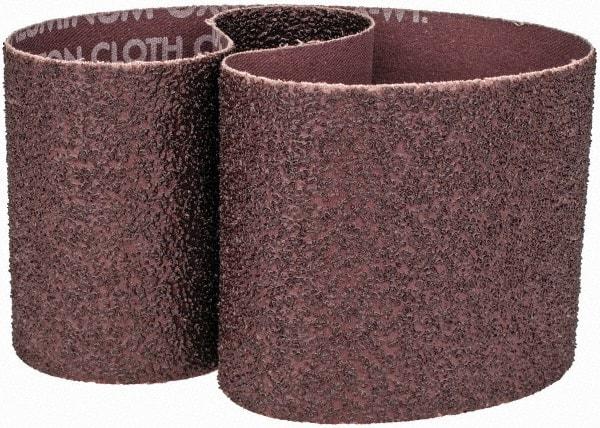 Norton - 3" Wide x 24" OAL, 36 Grit, Aluminum Oxide Abrasive Belt - Aluminum Oxide, Very Coarse, Coated, X Weighted Cloth Backing, Series R228 - Americas Tooling