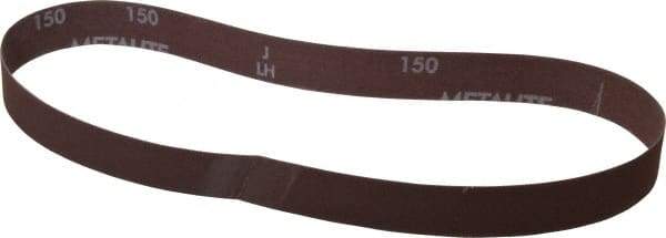 Norton - 1" Wide x 30" OAL, 150 Grit, Aluminum Oxide Abrasive Belt - Aluminum Oxide, Very Fine, Coated, Series R228 - Americas Tooling