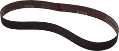 Norton - 1" Wide x 30" OAL, 320 Grit, Aluminum Oxide Abrasive Belt - Aluminum Oxide, Extra Fine, Coated, Series R228 - Americas Tooling