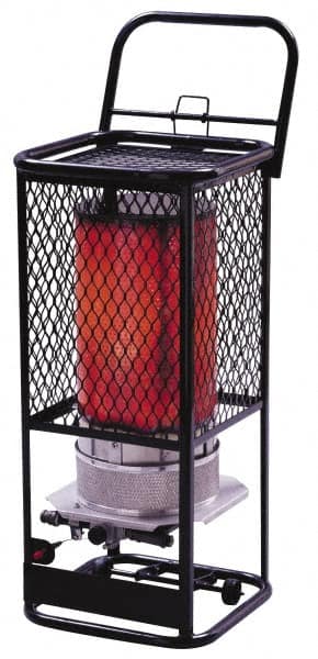 Heatstar - 125,000 BTU, Natural Gas Radiant Heater - 16-1/4" Long x 16-1/4" Wide x 35" High - Americas Tooling