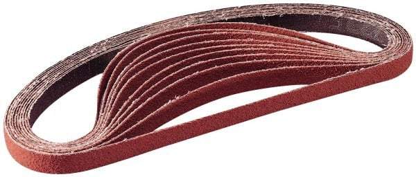 3M - 6" Wide x 274" OAL, 60 Grit, Ceramic Abrasive Belt - Ceramic, Medium, Coated, X Weighted Cloth Backing, Series 747D - Americas Tooling