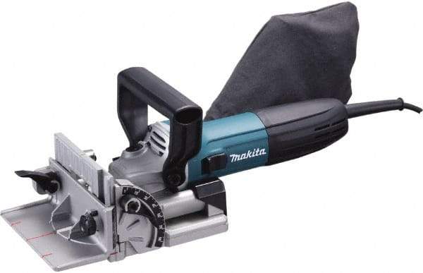 Makita - Power Planers & Joiners Type: Plate Joiner Kit Depth of Cut (Inch): 3/4 - Americas Tooling