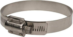 IDEAL TRIDON - SAE Size 412, 3-1/4 to 4-1/8" Diam, Stainless Steel High Torque Worm Drive Clamp - 5/8" Wide, Material Grade 304, Series 60 - Americas Tooling