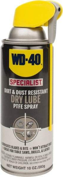 WD-40 Specialist - 10 oz Aerosol Dry Film with PTFE Spray Lubricant - High Temperature, Low Temperature, High Pressure - Americas Tooling