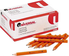 UNIVERSAL - Lead #2 Golf & Pew Pencil - Yellow - Americas Tooling