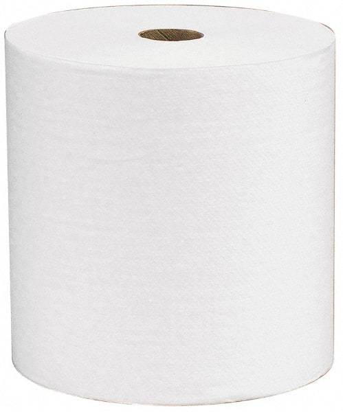 Scott - Hard Roll of 1 Ply White Paper Towels - 8" Wide, 400' Roll Length - Americas Tooling