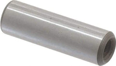 Jergens - 5/16" Diam x 1" Pin Length C-1215 Alloy Steel Pull Out Dowel Pin - C 47-58 & C 60-64 (Surface) Hardness, 1 Beveled & 1 Threaded End - Americas Tooling