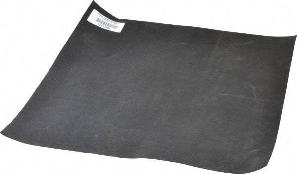 Made in USA - 12" Long, 12" Wide, 0.031" Thick, Neoprene Rubber Foam Sheet - 35 to 45 Durometer, Black, -20 to 180°F, 1,000 psi Tensile Strength, Adhesive Backing, Stock Length - Americas Tooling