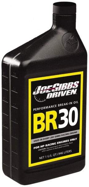 Joe Gibbs Driven Racing Oil - 1 Quart High Zinc Engine Break-In Oil - Grade 5W-30 - Americas Tooling