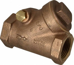 NIBCO - 3/4" Bronze Check Valve - Y-Pattern, FNPT x FNPT, 300 WOG - Americas Tooling