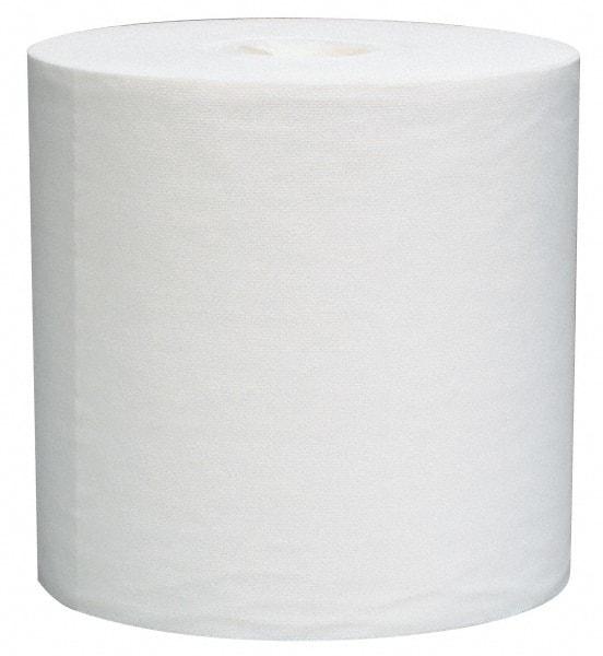 WypAll - L40 Dry General Purpose Wipes - Jumbo Roll, 13-3/8" x 12-1/2" Sheet Size, White - Americas Tooling