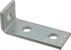 Cooper B-Line - Zinc Plated Carbon Steel 90° Strut Fitting - 1/2" Bolt, 3 Holes, Used with Cooper B Line Channel & Strut (All Sizes Except B62 & B72) - Americas Tooling