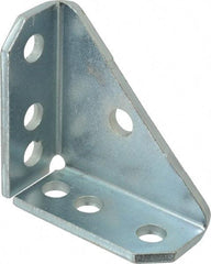 Cooper B-Line - Zinc Plated Carbon Steel 90° Gusset Strut Fitting - 7 Holes, Used with Cooper B Line Channel & Strut (All Sizes Except B62 & B72) - Americas Tooling