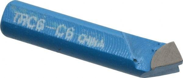 Interstate - 3/8 x 3/8" Shank, Round Shank Boring Single Point Tool Bit - TRC-6, Grade C6 - Exact Industrial Supply