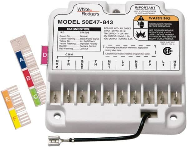 White-Rodgers - 24 VAC, 0.45 Amp, Universal Nonintegrated Hot Surface Ignition Module - For Use with Gas Fired Nonintegrated Ignition Controls - Americas Tooling