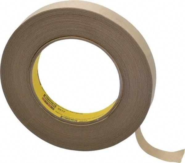 3M - 3/4" Wide x 60 Yd Long Brown Paper Masking Tape - Series 2517, 6.5 mil Thick, 35 In/Lb Tensile Strength - Americas Tooling