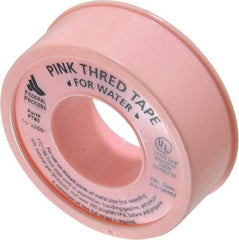 Federal Process - 1/2" Wide x 260" Long General Purpose Pipe Repair Tape - 3.7 mil Thick, -450 to 550°F, Pink - Americas Tooling