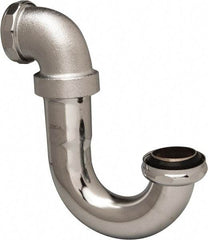 Federal Process - 1-1/4 Outside Diameter, 20 Gauge, Adjustable Sink Traps - Chrome Coated, Brass - Americas Tooling