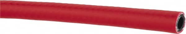 PRO-SOURCE - 1/4" ID x 15/32" OD CTL Multipurpose Air Hose - 300 Working psi, 23 to 150°F, Red - Americas Tooling