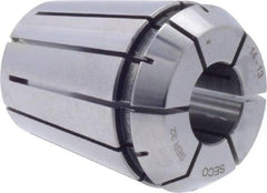 Seco - 14mm ER32 Collet - 0.01mm TIR, 40mm OAL, 33mm Overall Diam - Exact Industrial Supply