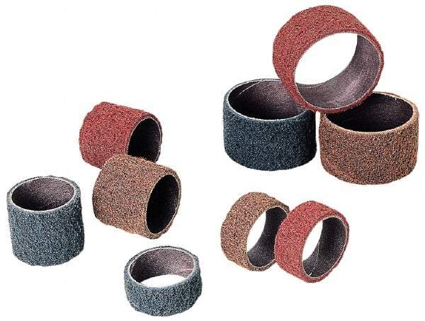 Standard Abrasives - Aluminum Oxide Nonwoven Spiral Band - 1" Diam x 1" Wide, Medium Grade - Americas Tooling