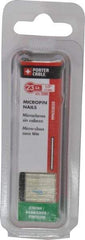 Porter-Cable - 23 Gauge 1/2" Long Pin Nails for Power Nailers - Steel, Galvanized Finish, Straight Stick Collation, Chisel Point - Americas Tooling