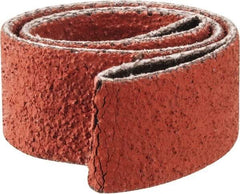 3M - 3/4" Wide x 20-1/2" OAL, 60 Grit, Ceramic Abrasive Belt - Ceramic, Medium, Coated, YF Weighted Cloth Backing, Wet/Dry, Series 777F - Americas Tooling