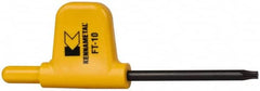 Kennametal - T10 Torx Drive, Flag Handle Driver for Indexable Tools - Americas Tooling