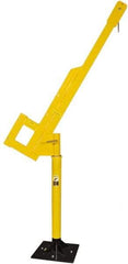 Gemtor - Confined Space Entry & Retrieval Bases & Booms Type: Fixed Davit w/Rotating Boom Maximum Height (Inch): 89 - Americas Tooling