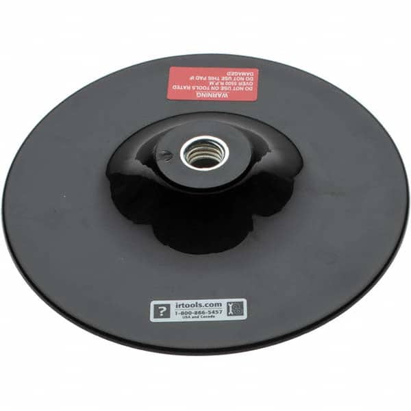 Ingersoll-Rand - Disc Backing Pads Backing Pad Type: Replacement Pad Pad Diameter (Inch): 7 - Americas Tooling