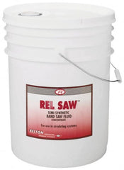 Relton - Rel Saw, 5 Gal Pail Sawing Fluid - Semisynthetic, For Cleaning - Americas Tooling