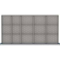 LISTA - 15-Compartment Drawer Divider Layout for 3.15" High Drawers - Americas Tooling