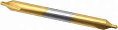 Hertel - #2 Plain Cut 60° Incl Angle Solid Carbide Combo Drill & Countersink - Americas Tooling