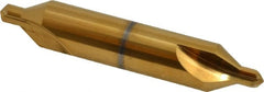 Hertel - #7 Plain Cut 60° Incl Angle Solid Carbide Combo Drill & Countersink - Americas Tooling