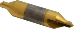 Hertel - #8 Plain Cut 60° Incl Angle Solid Carbide Combo Drill & Countersink - Americas Tooling